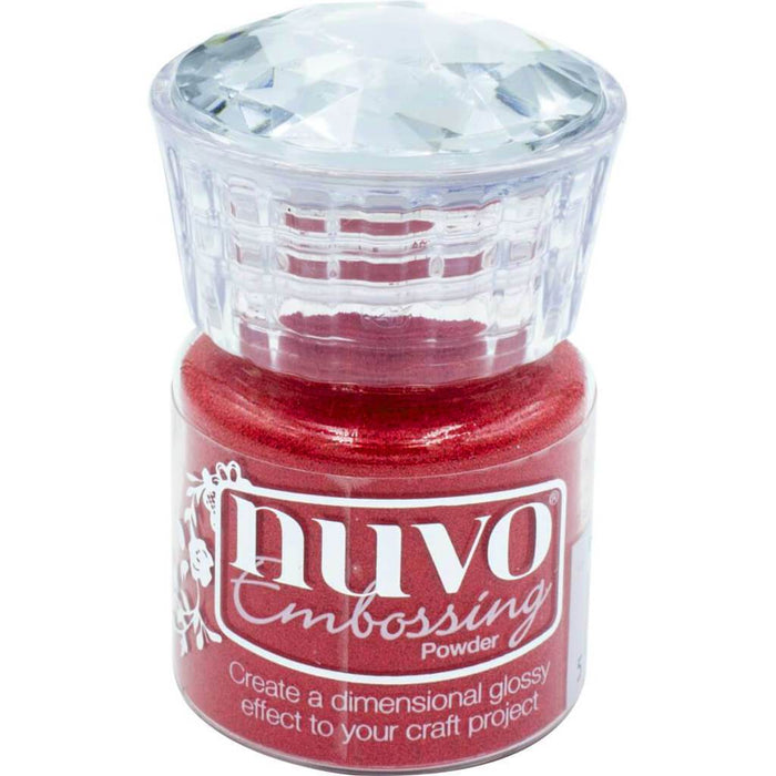 Nuvo Embossing Powder .74oz Sportscar Red