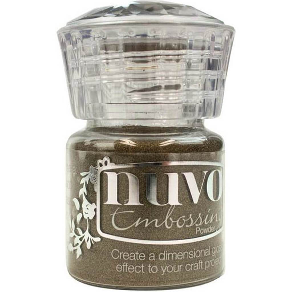 Nuvo Embossing Powder .74oz Golden Sunflower