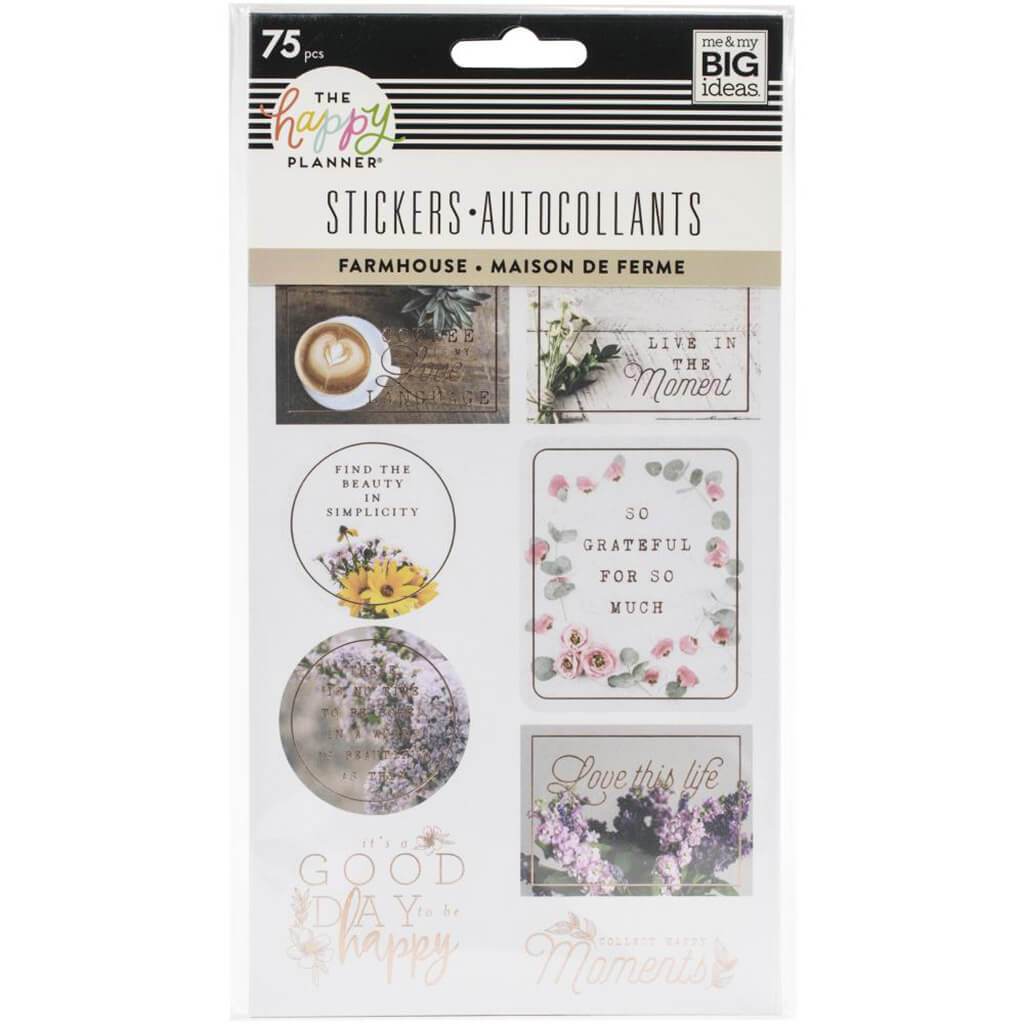 Happy Planner Stickers 5/Sheets Farmhouse