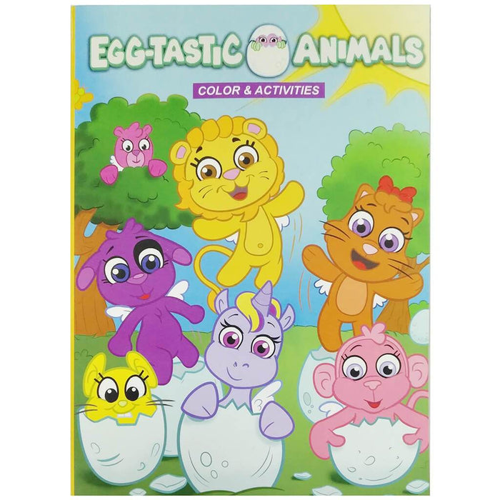 Color & Activities Rabbit In Egg & Elephant