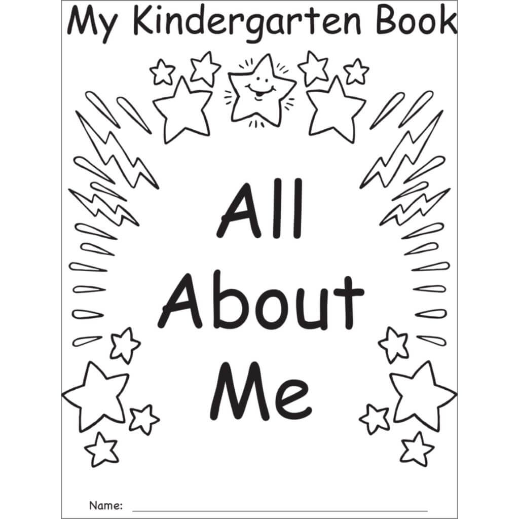 My Own All About Me Book Kindergarten