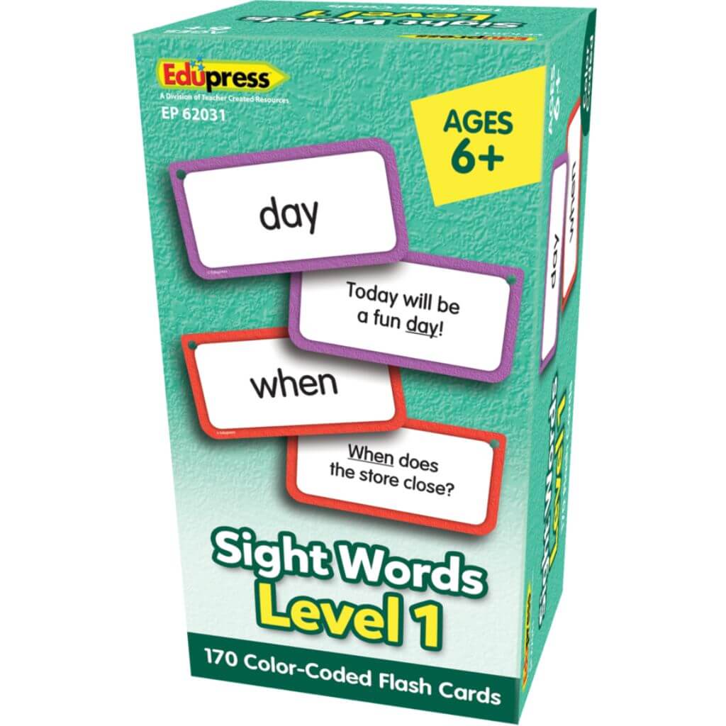 Flash Cards Sight Words Level 1