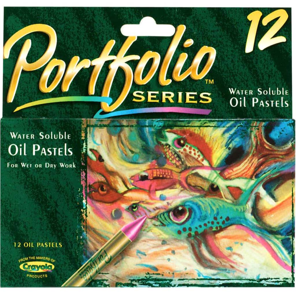 Portfolio Series 12 Water Soluble Oil Pastels