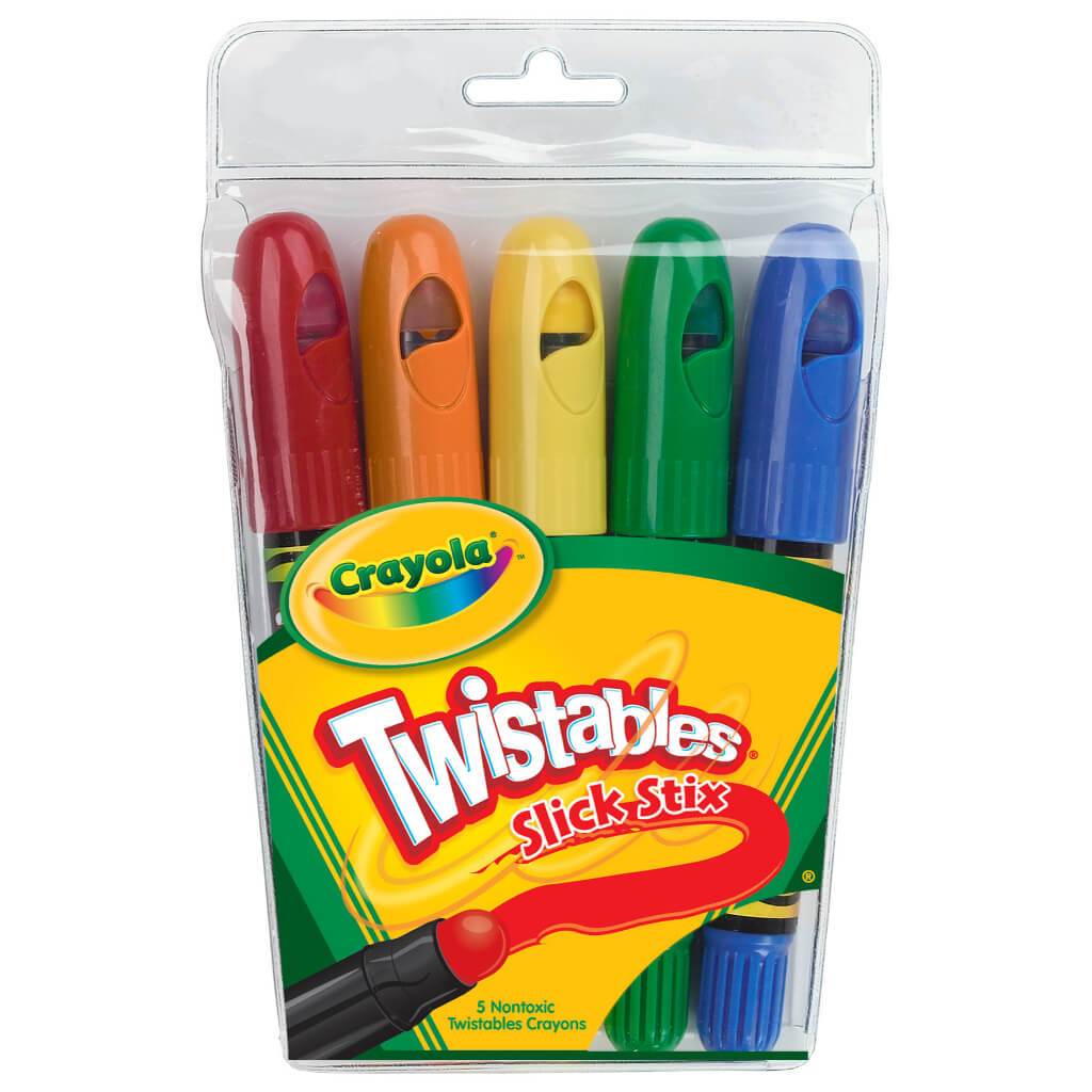 Crayola Twistables Slick Stix 5pack