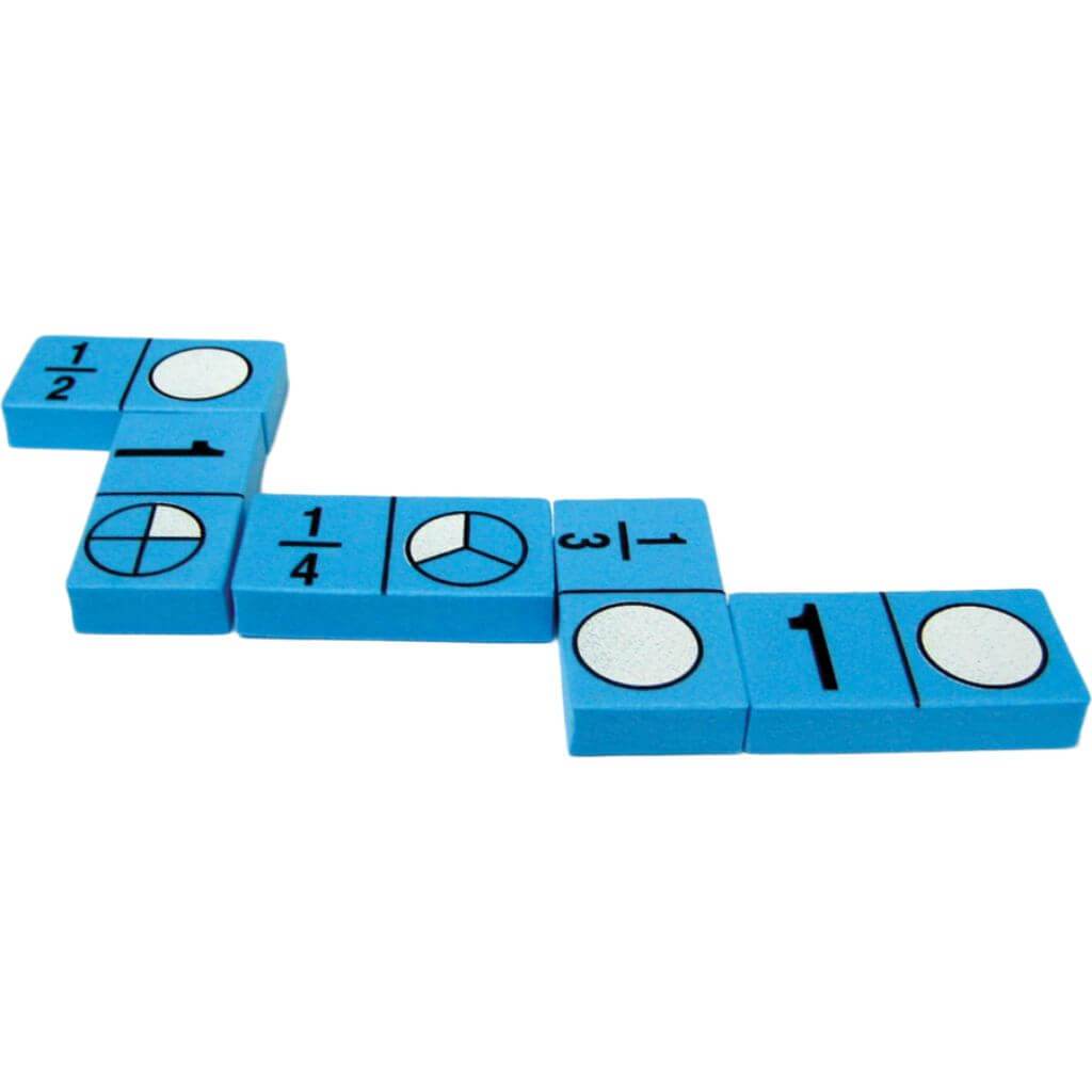 Foam Fraction Dominoes