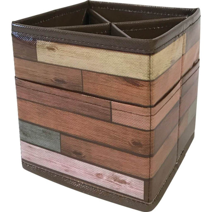 Reclaimed Wood Desktop Organiz