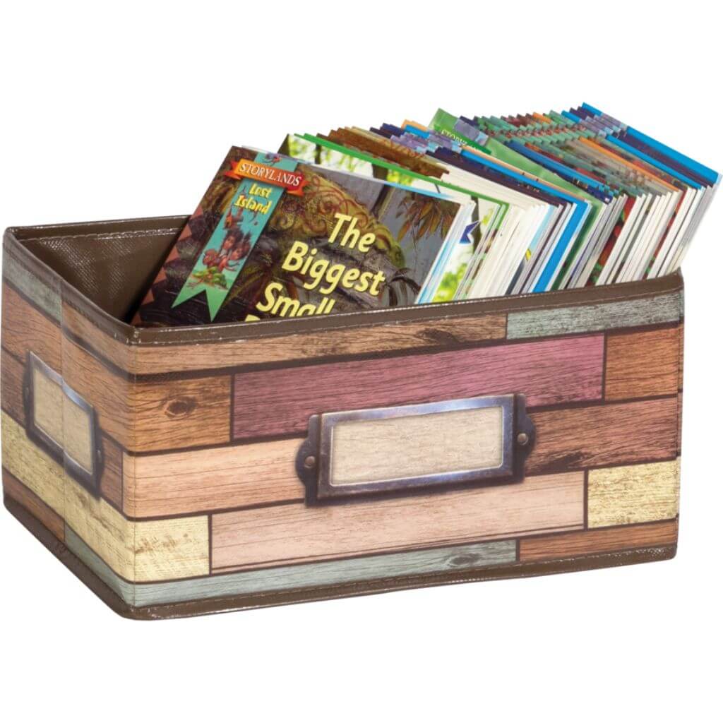 Reclaimed Wood Storage Bin Small