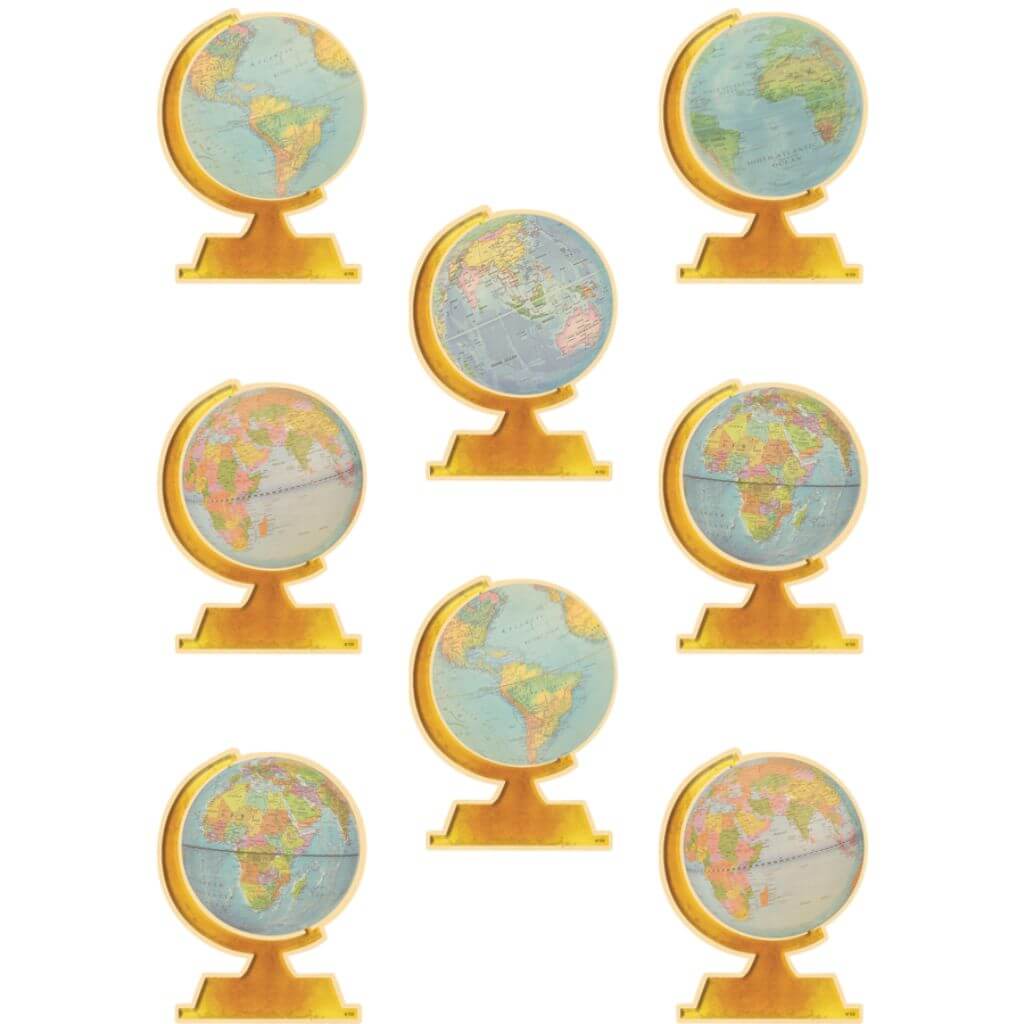 Travel The Map Globes Accents