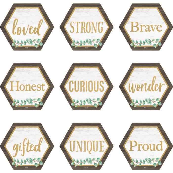 Eucalyptus Positive Words Mini Accents