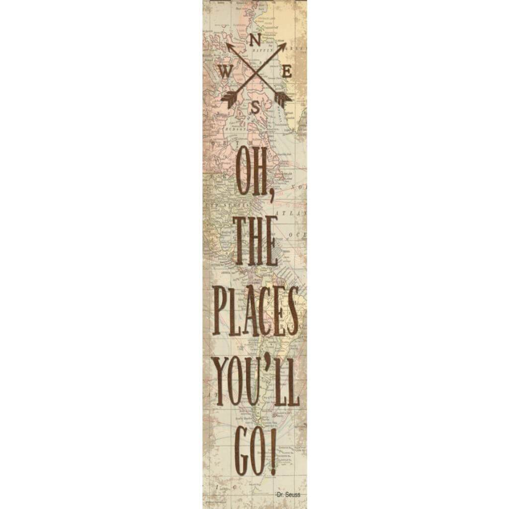 Travel The Map Oh, The Places You'll Go! Banner
