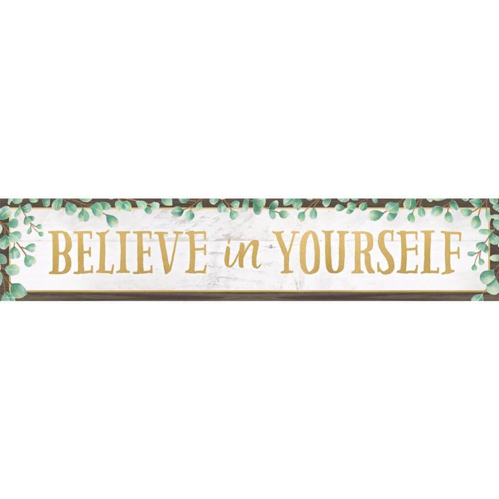 Eucalyptus Believe In Yourself Banner