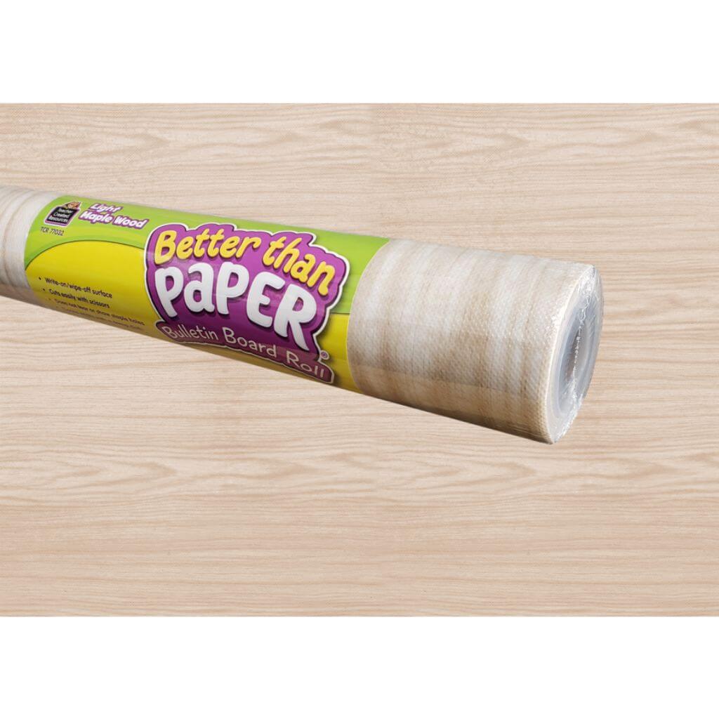 Better Than Paper Roll Light Maple Wood