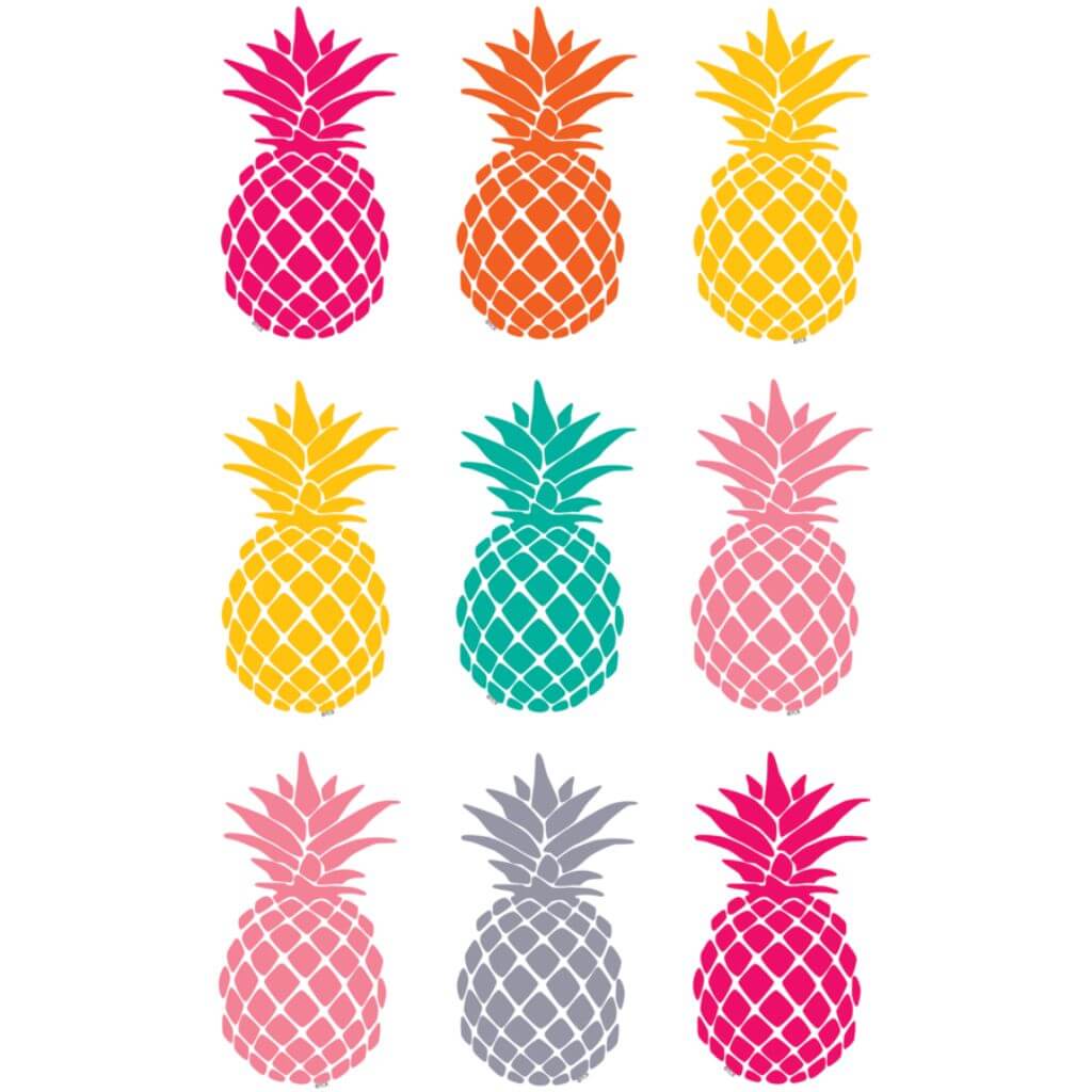 Tropical Punch Pineapples Magnetic Accents
