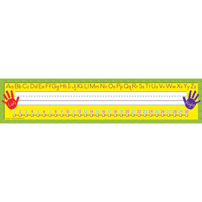 Right/Left Alphabet Super Jumbo Name Plates
