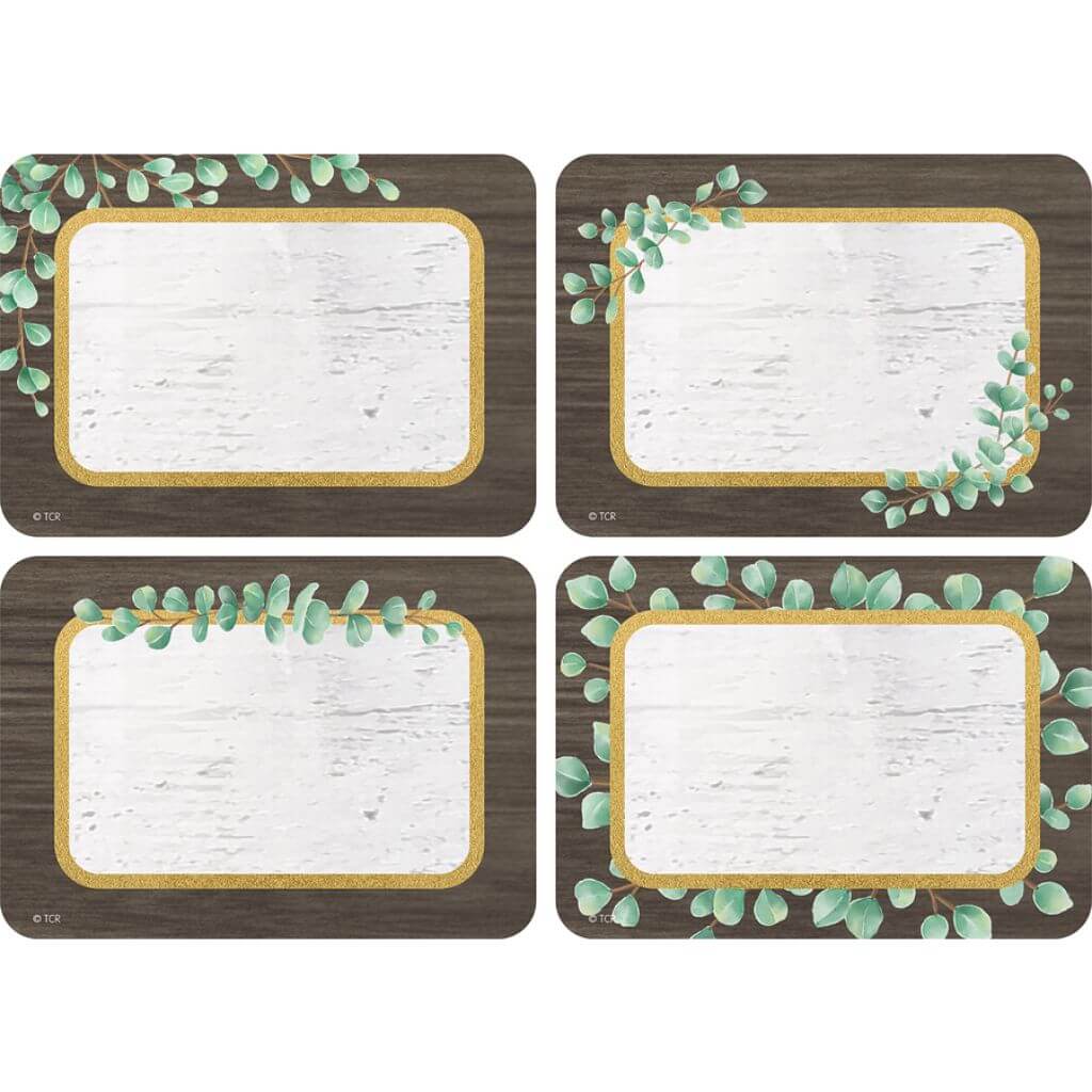 Eucalyptus Name Tags/ Labels Multi-Pack