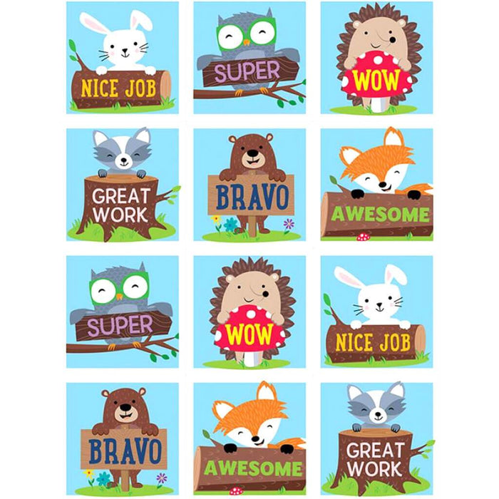 Woodland Friends Rewards Stickers