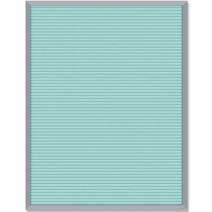 Turquoise Letter Board Chart