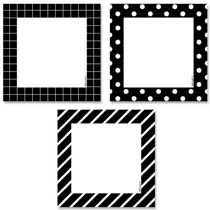 Pattern Cards 3in Designer Cut Outs