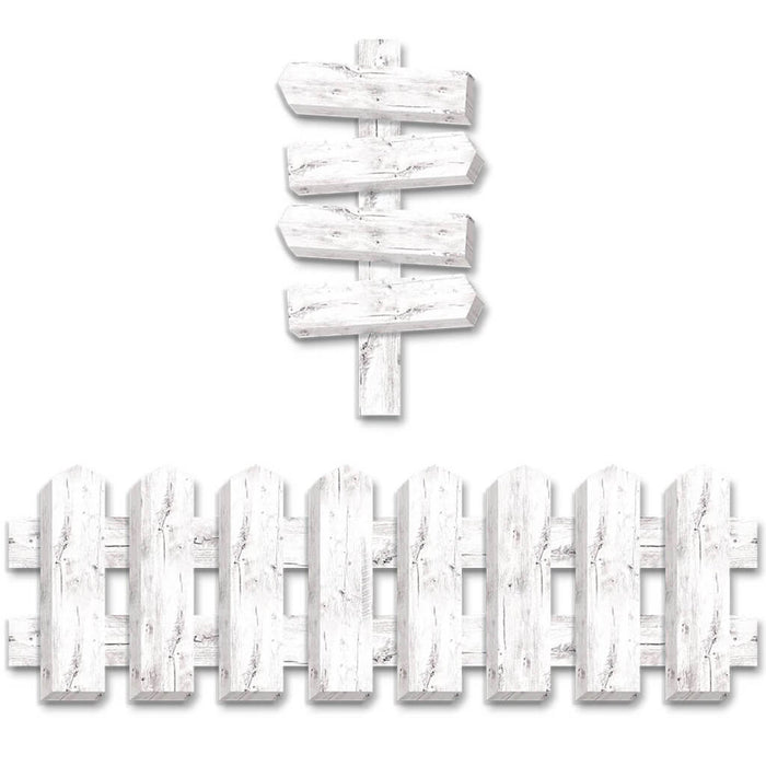 3D Pop Picket Fence Bulletin Board