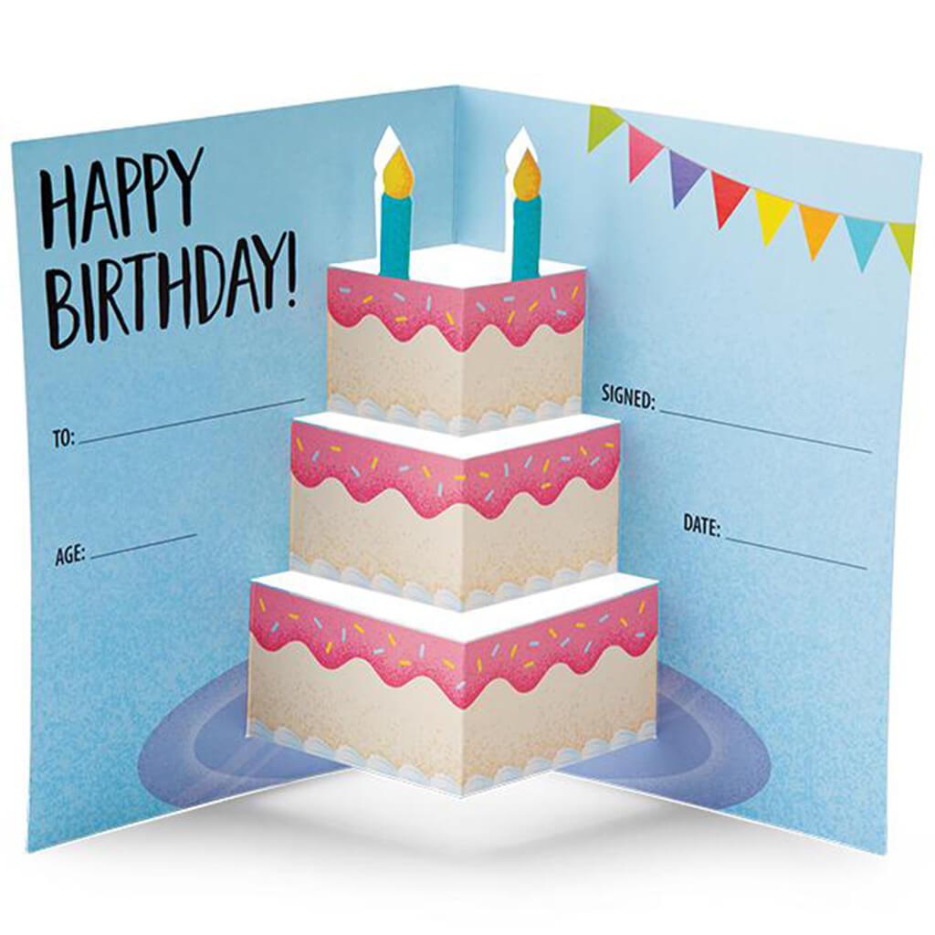 3D Pop Happy Birthday Award