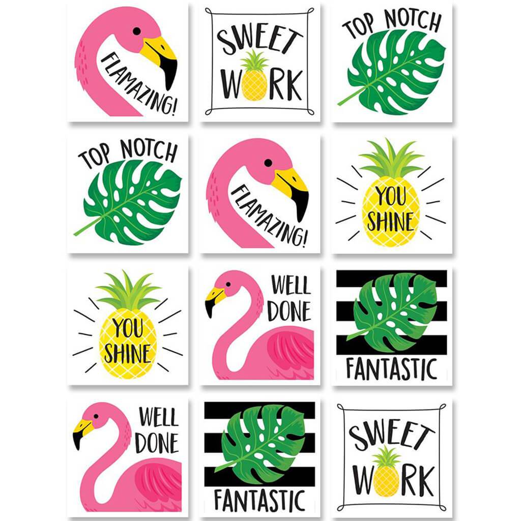 Palm Paradise Rewards Stickers