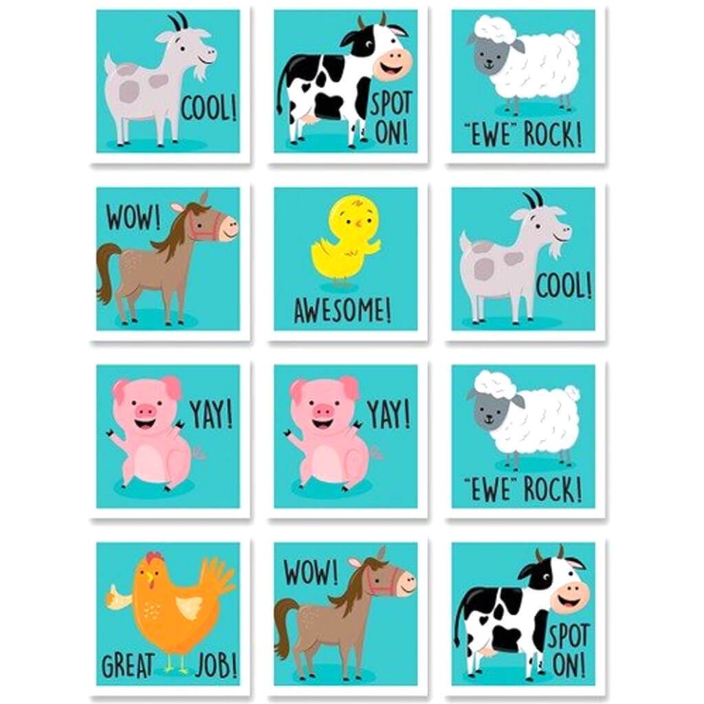 Farm Friends Rewards Stickers