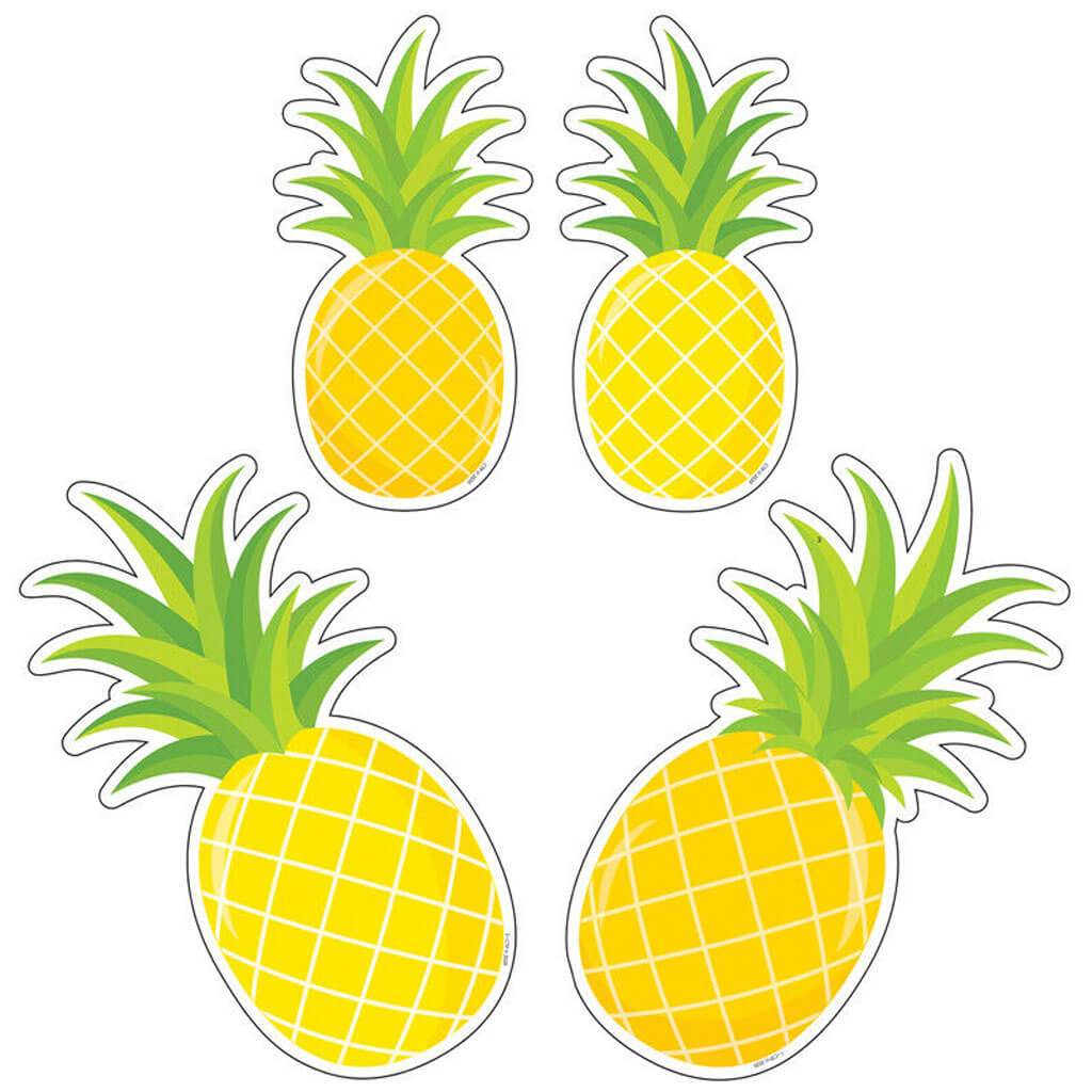 Palm Paradise Pineapple Party 6in Designer Cut Outs