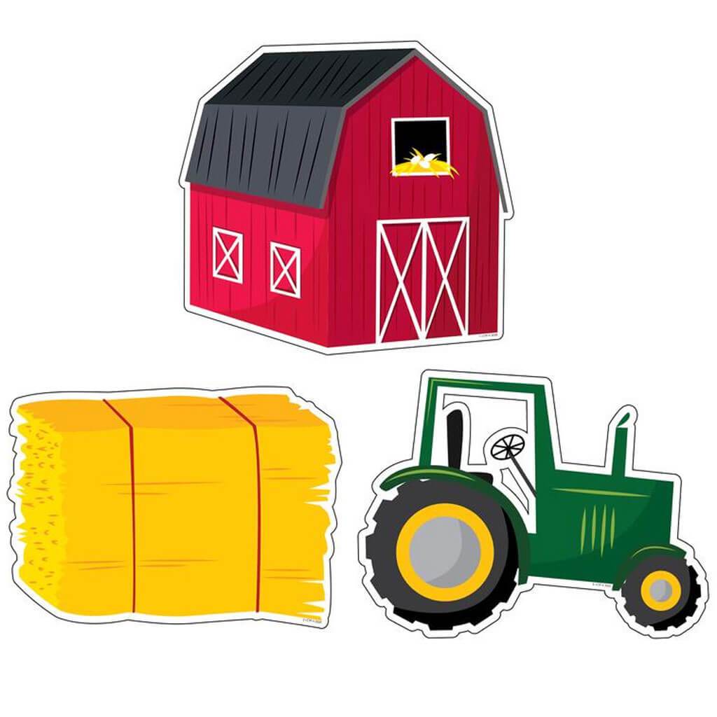 Farm Friends Farm Fun 6in Designer Cut Outs