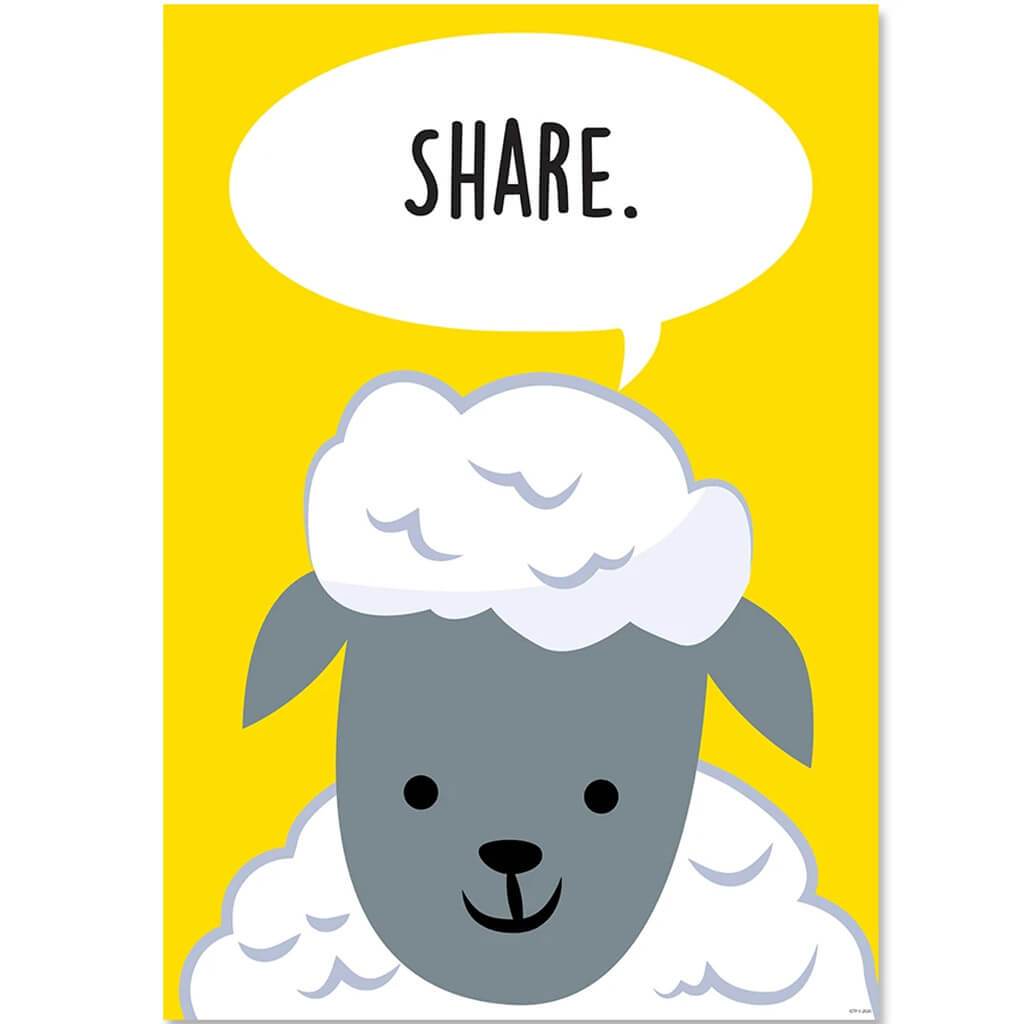 Share. Farm Friends Inspire U Poster