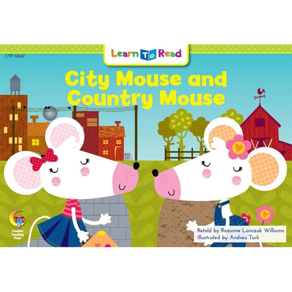 City Mouse and Country Mouse Book