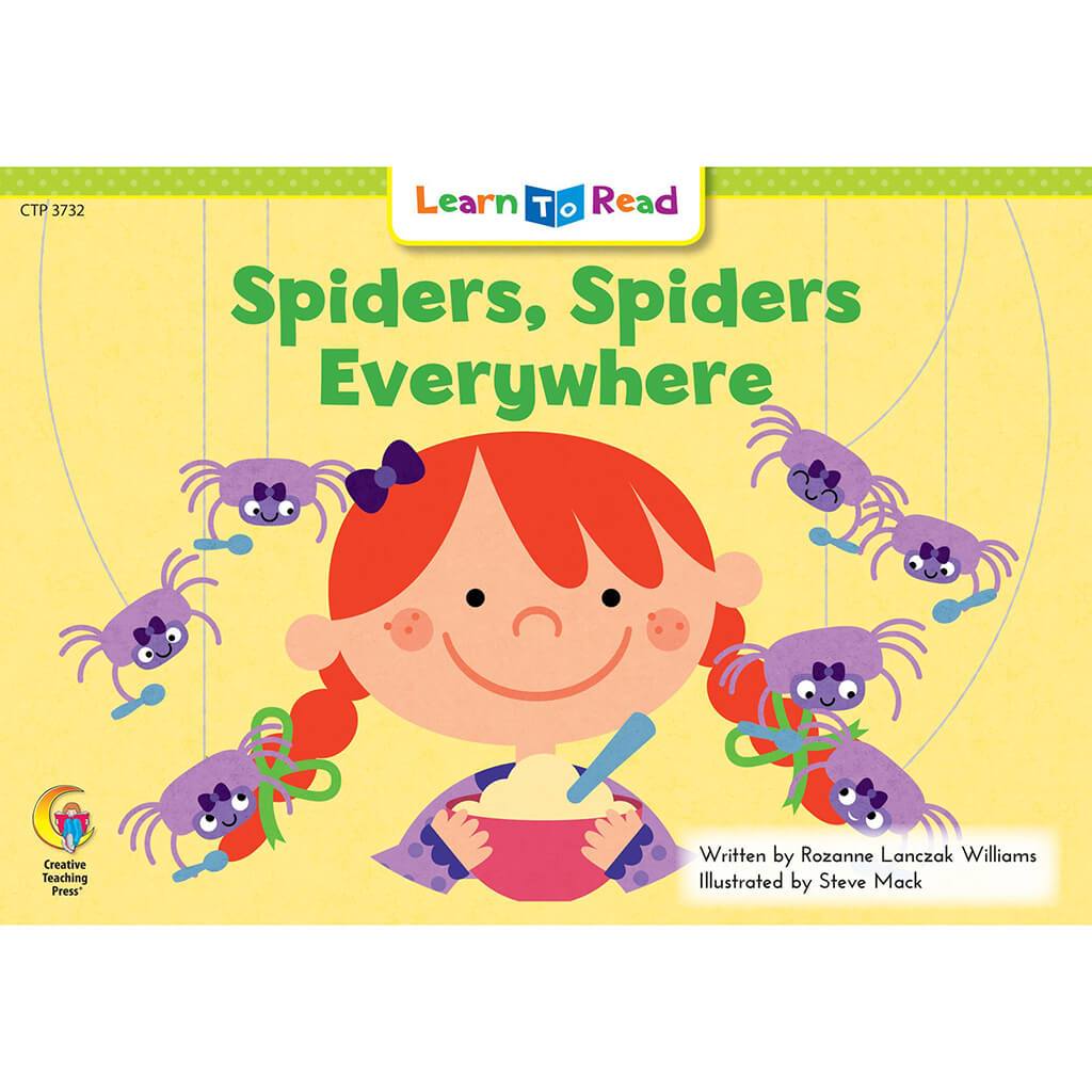 Spiders, Spiders Everywhere Book