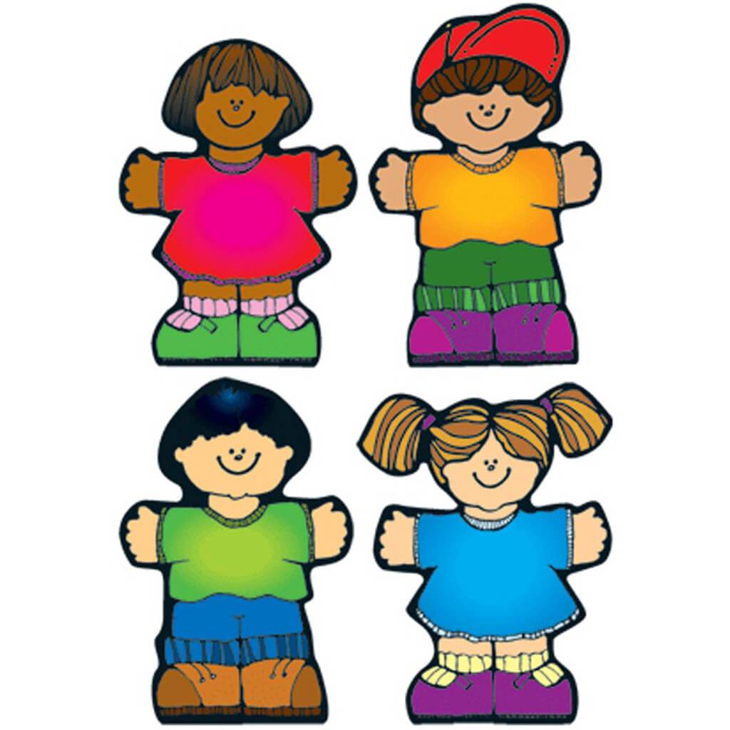 Kids Asst Colorful Cut-Outs