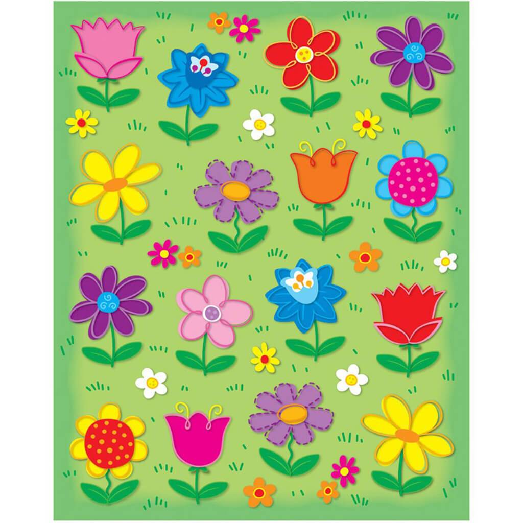 Flowers Shape Stickers