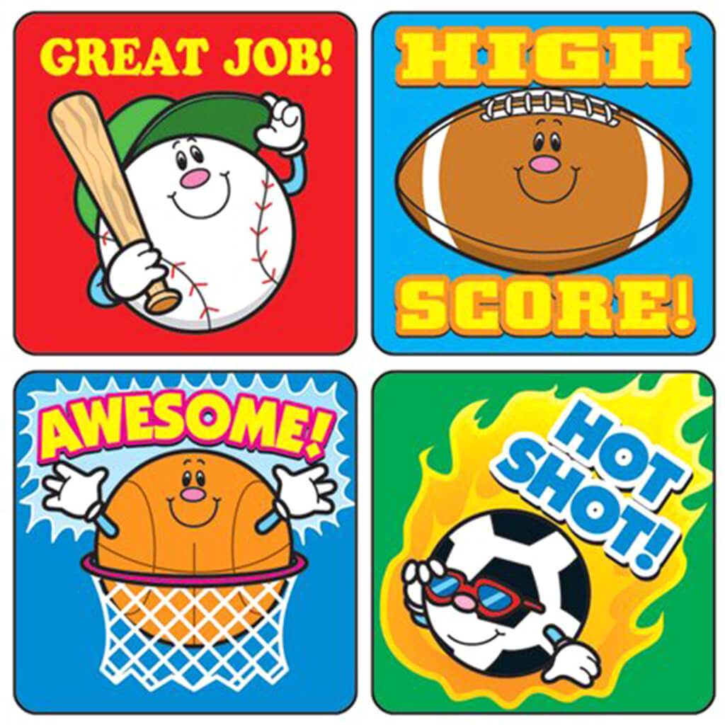 Sports Motivational Stickers