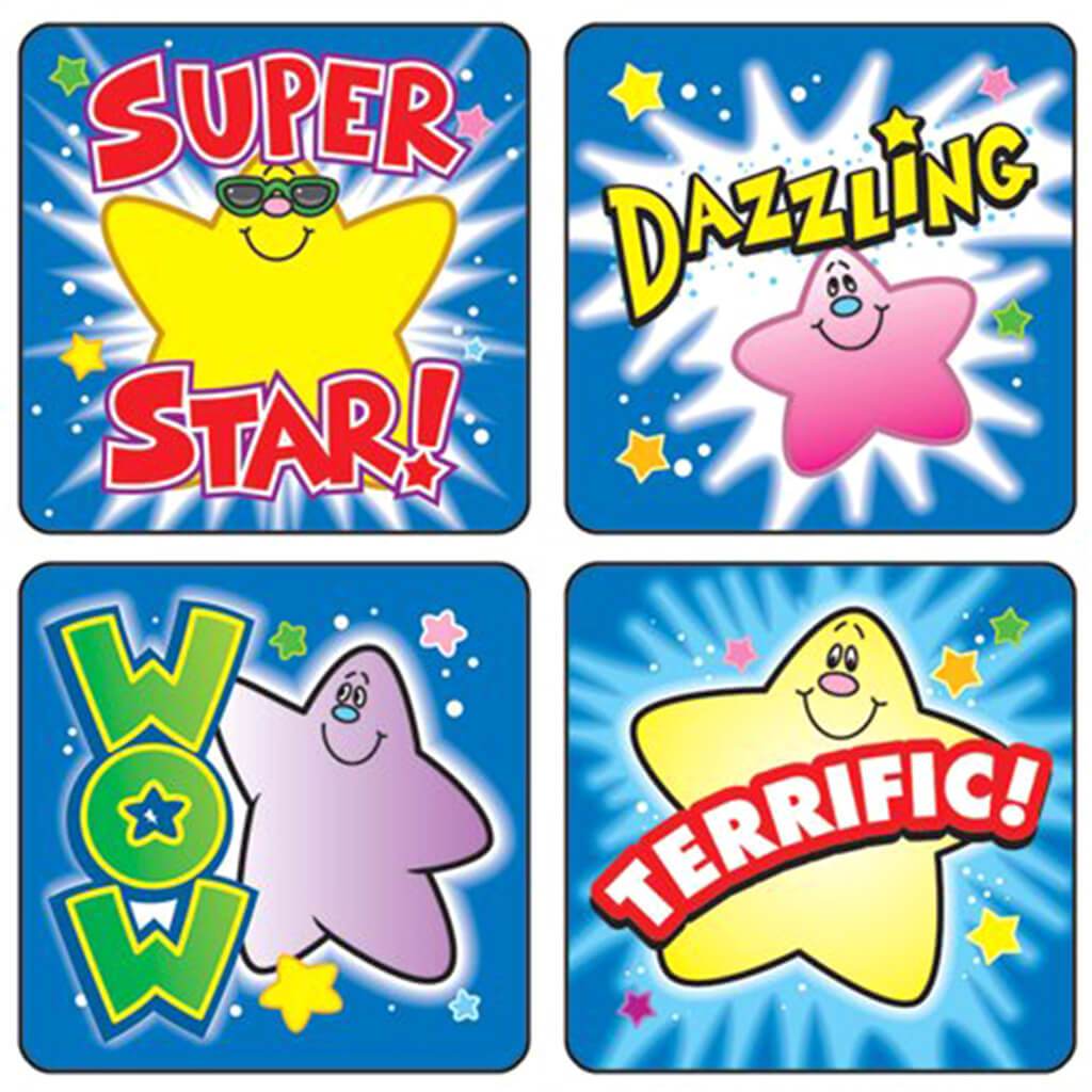 Stars Motivational Stickers