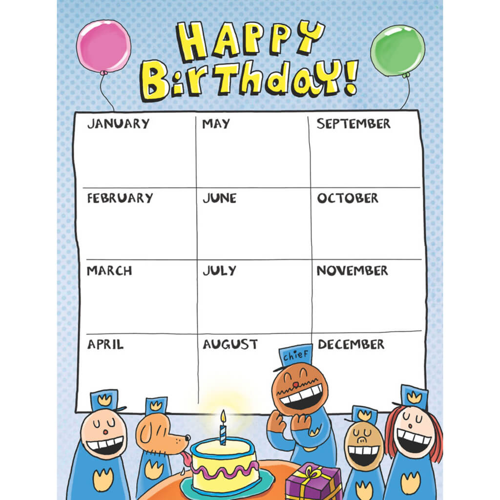 Dog Man Birthday Chart