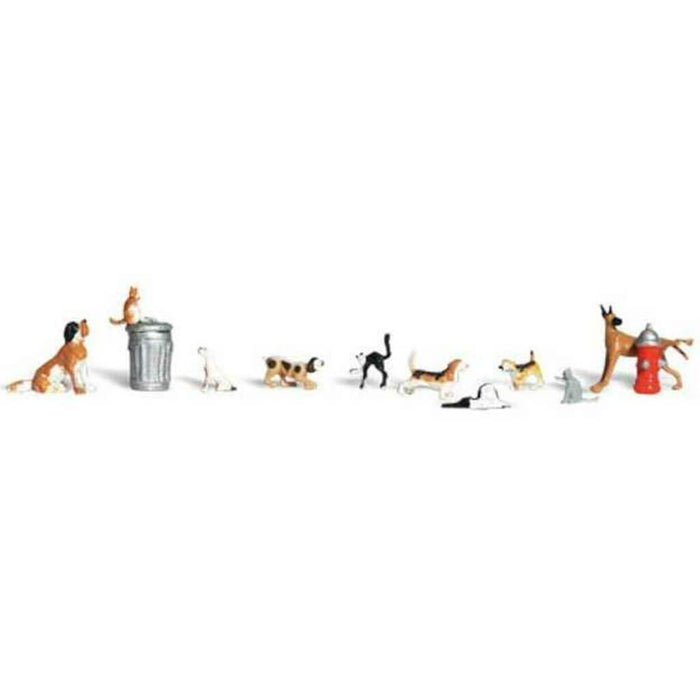 Dogs & Cats - HO Scale