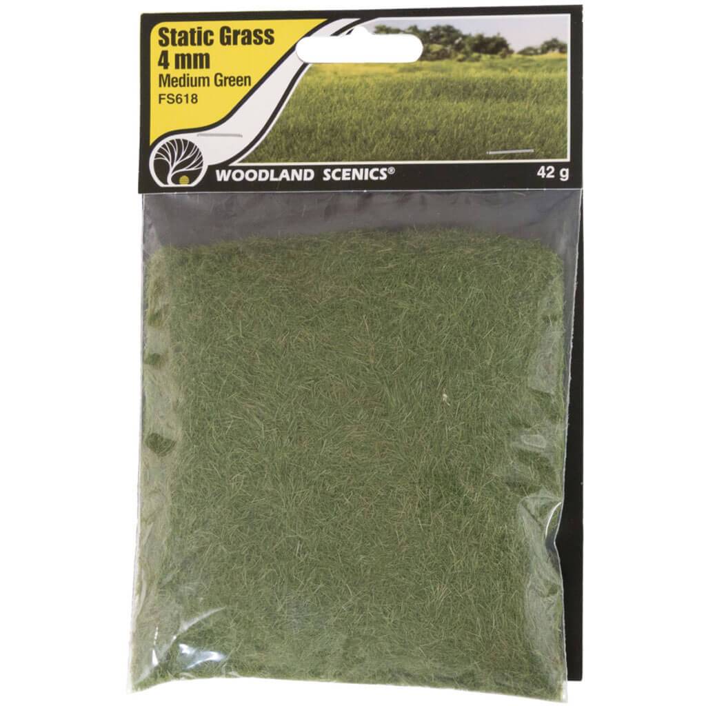 Static Grass Medium Green 4mm