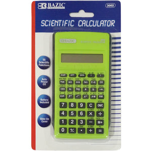 Scientific Calculator 56 Function with Slide-On Case