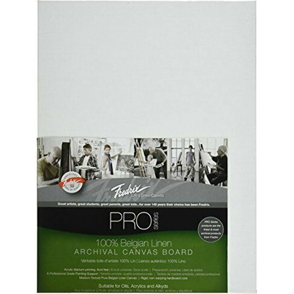 Archival Linen Canvas Board 9in x 12in