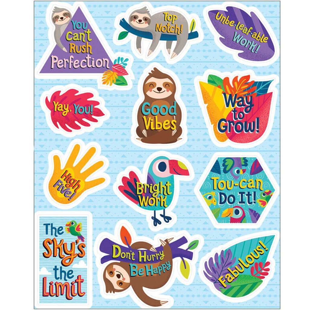 One World Motivators Stickers Shape