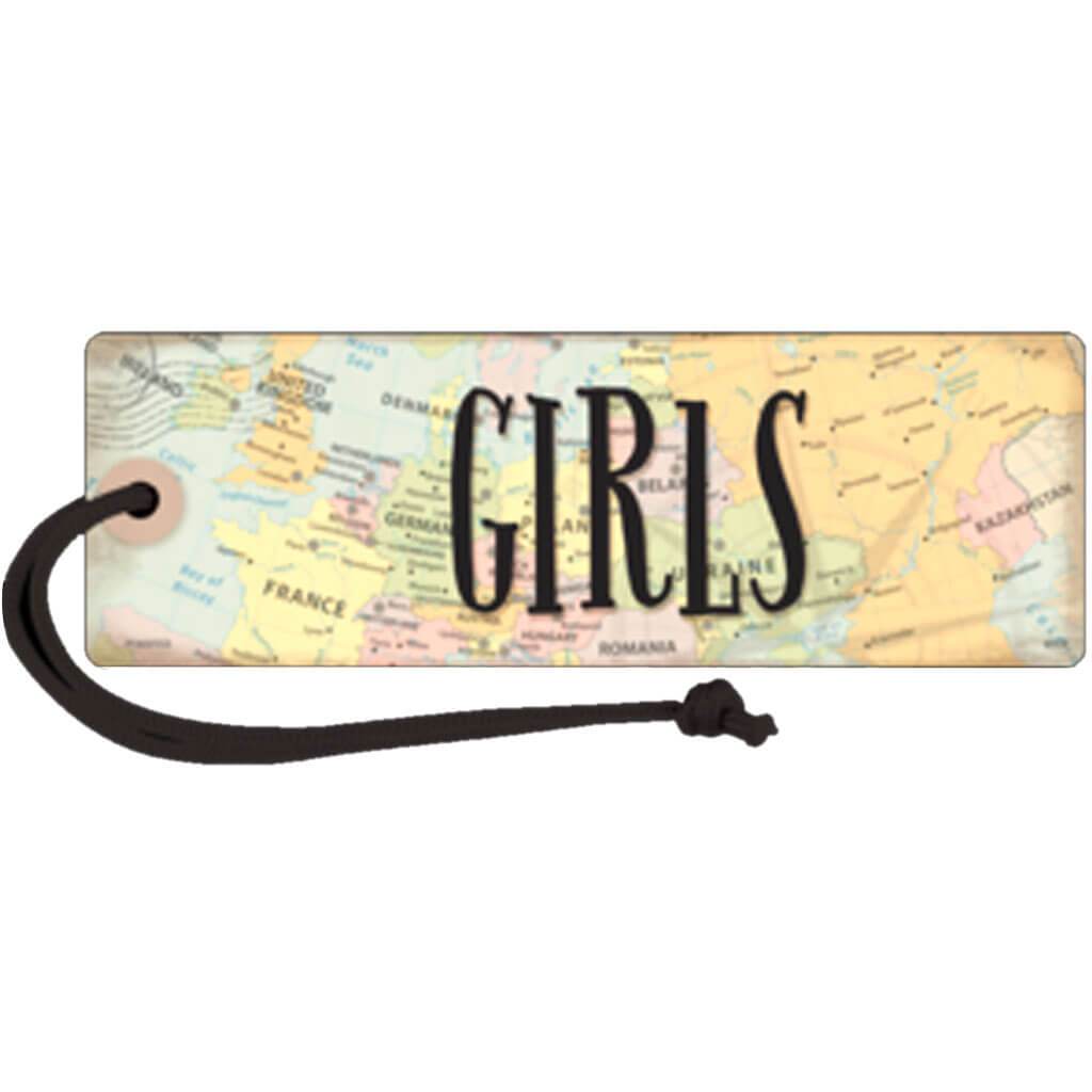 Travel the Map Magnetic Girls Pass