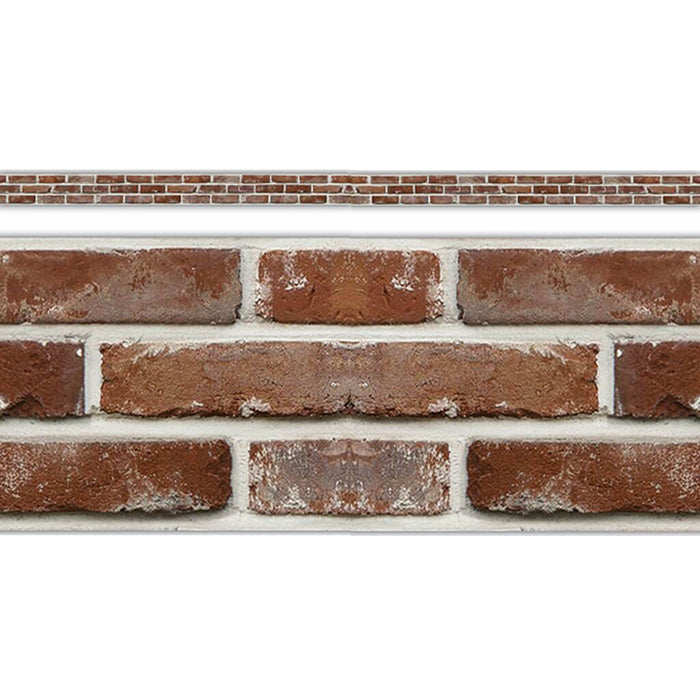 Red Brick Straight Border Trim