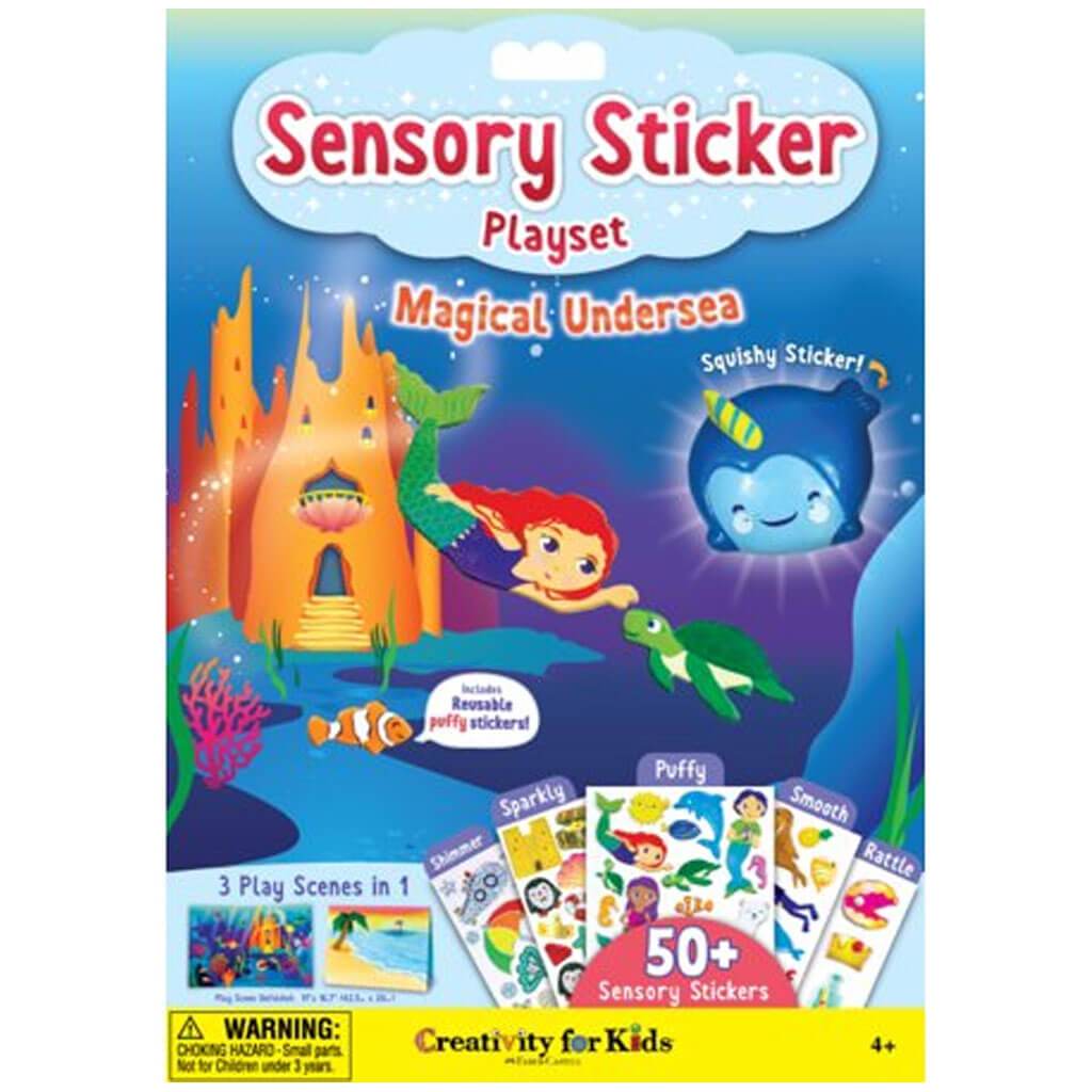 Sensory Sticker Playset – Magical Undersea