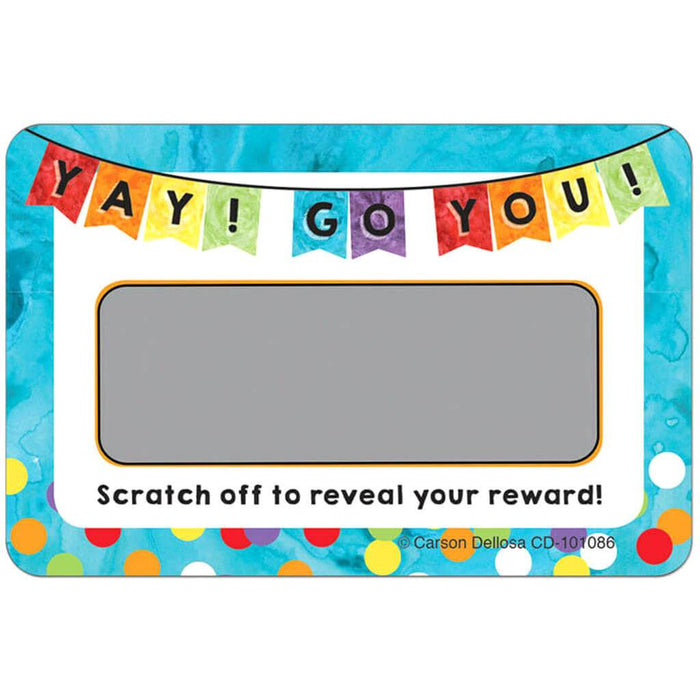 Yay! Go You! Scratch Off Awards & Certificates