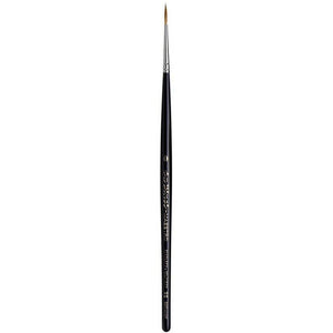 Maestro Kolinsky Brush Long Tapered Round Short Handle