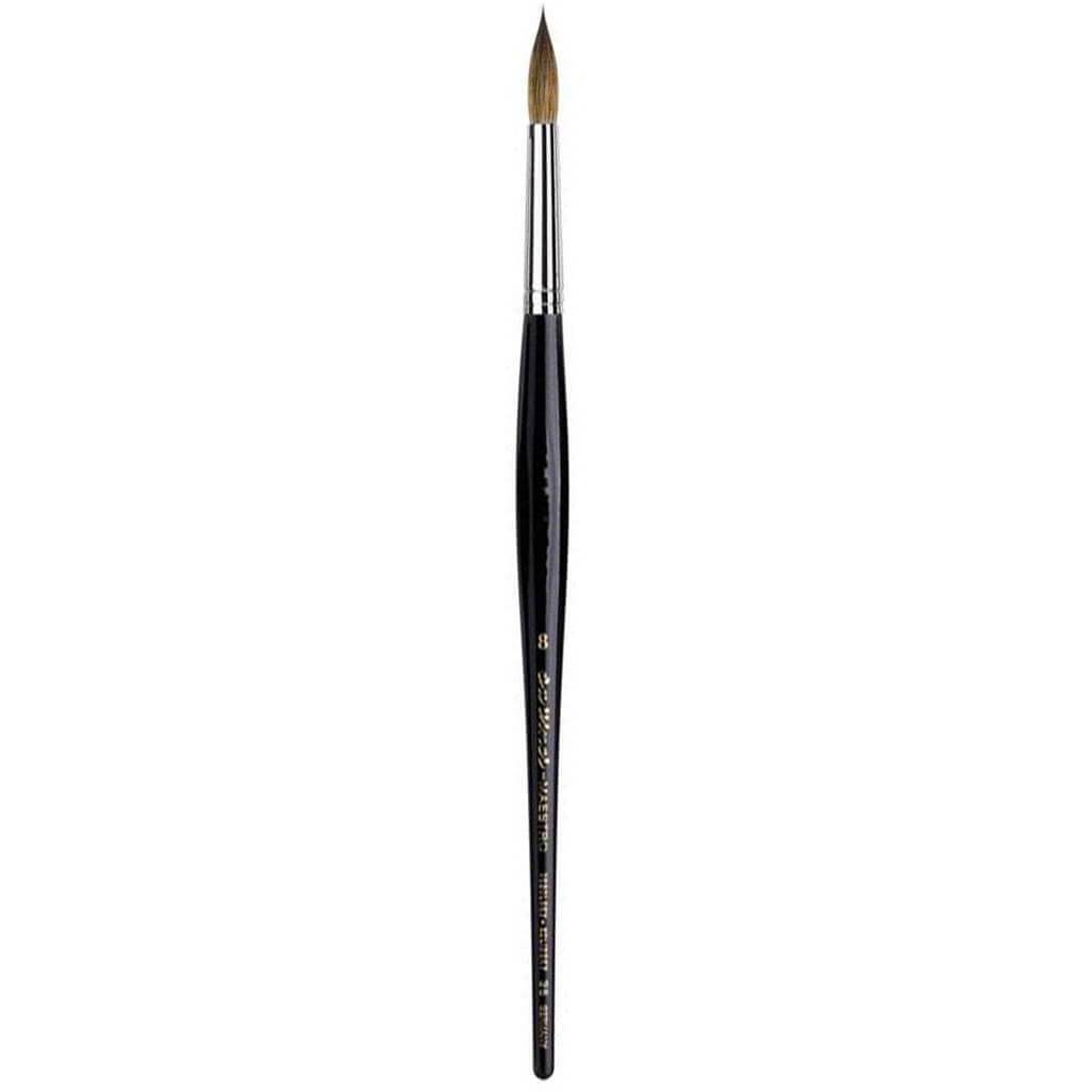 Maestro Kolinsky Brush Long Tapered Round Short Handle