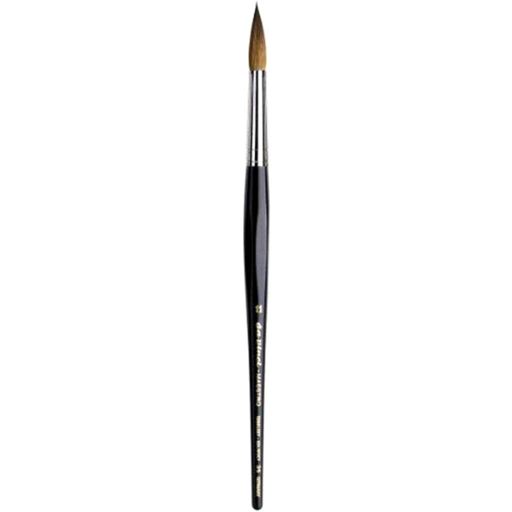 Maestro Kolinsky Brush Long Tapered Round Short Handle