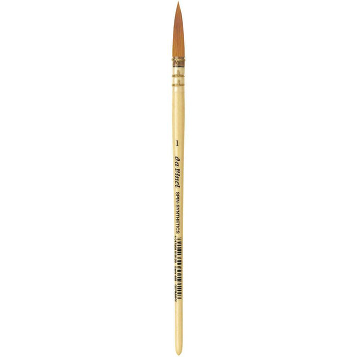 Series French Water Colour Brush, 1, Brown