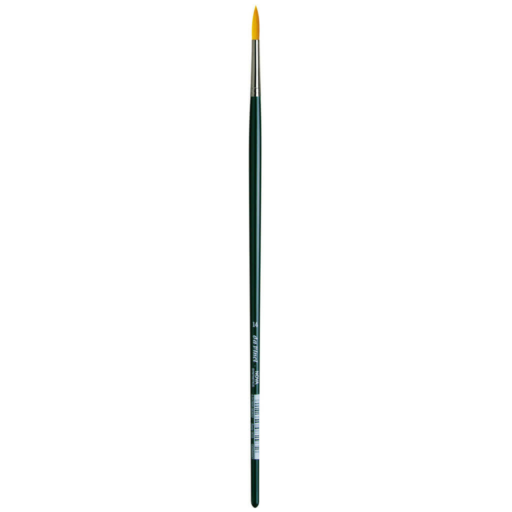 Da Vinci Nova Brush Round Long Handle Size 14